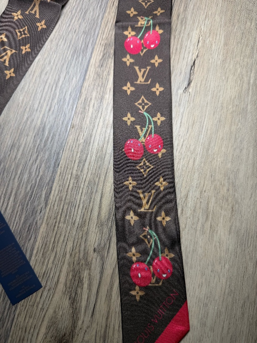 LV x TM Monogram Cerise Bandeau - Picture 2 of 3